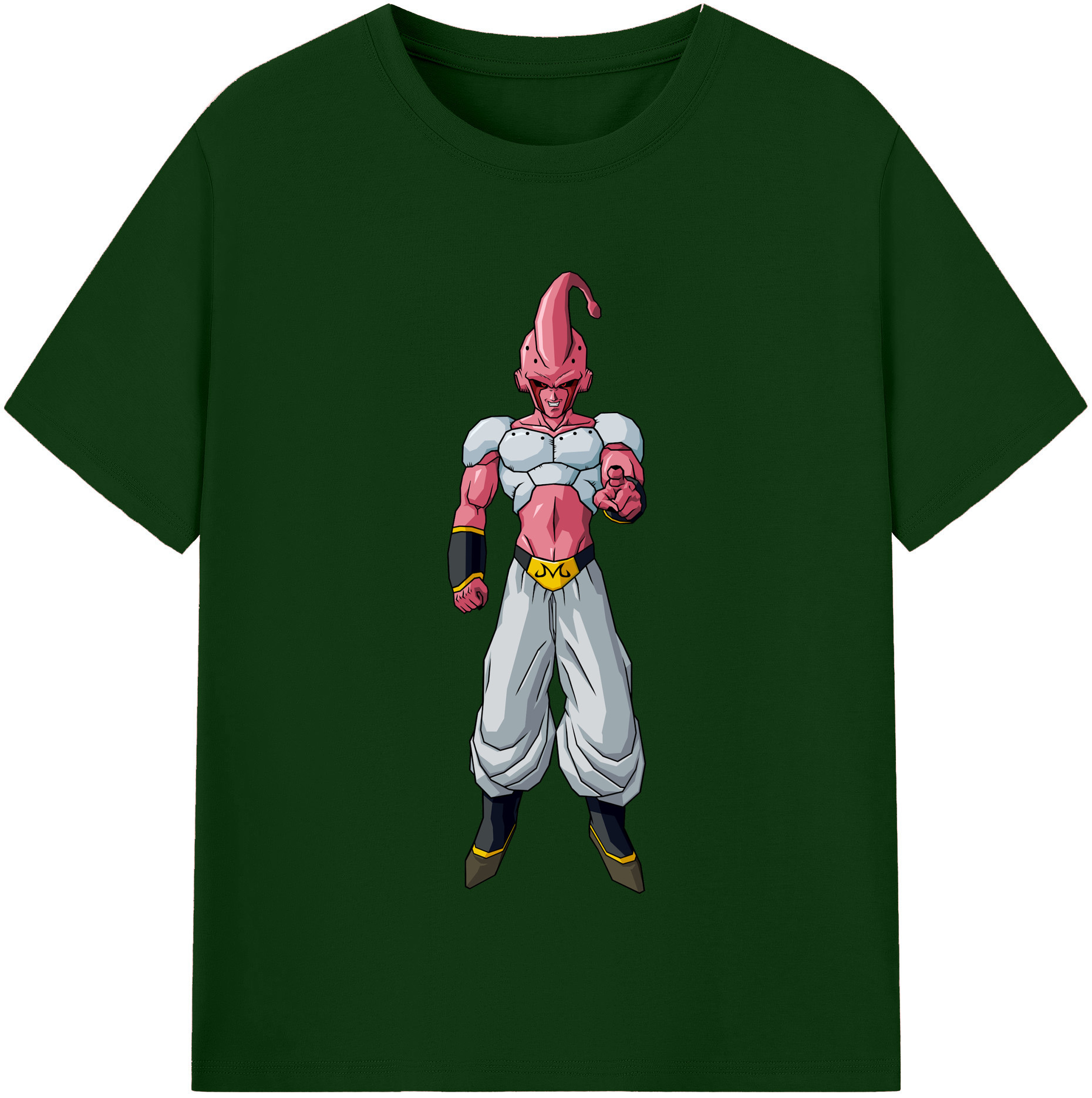 （画像用） ドラゴンボール 魔人ブウ DRAGON BALL Majin Buu 綿100％半袖Tシャツ（フロントプリント）